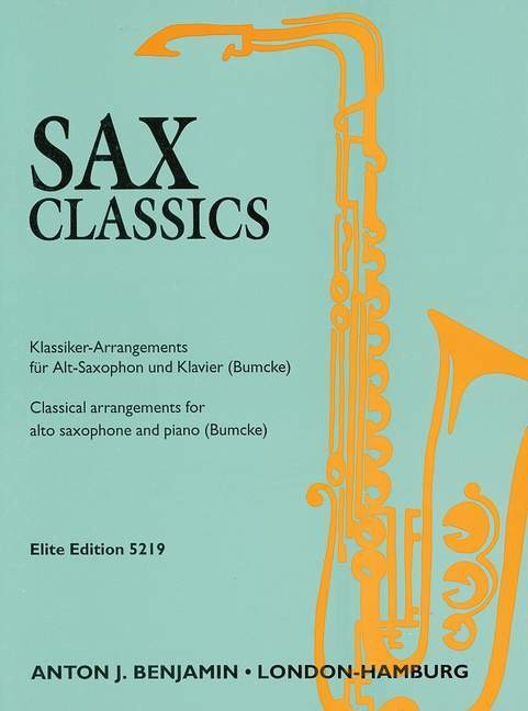 Tiskovina SAX CLASSICS SAXOPHONE G. BUMCKE