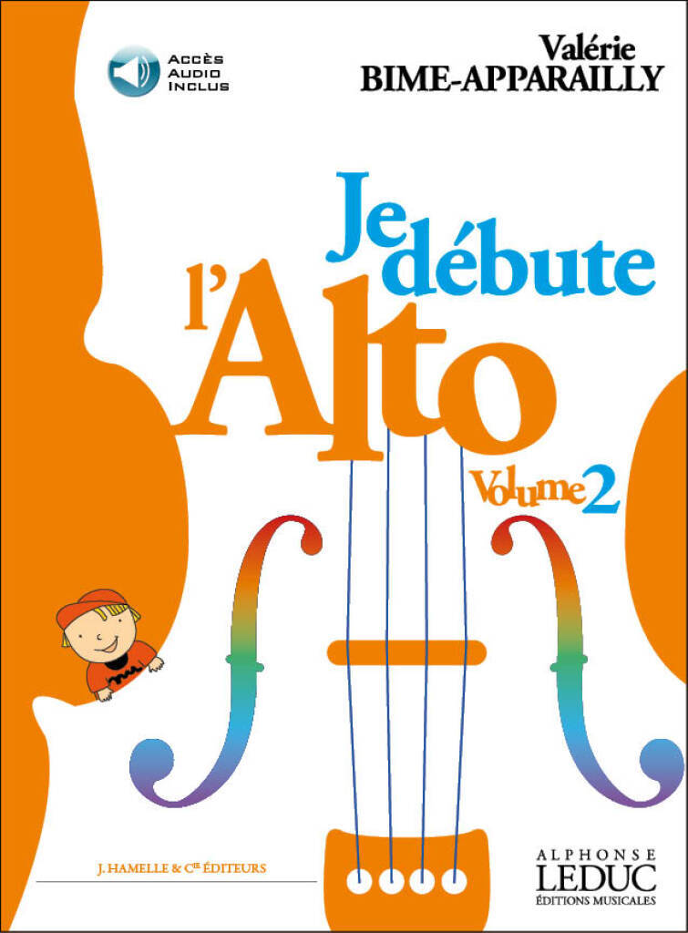 Boek VALERIE BIME-APPARAILLY : JE DEBUTE L'ALTO - VOL. 2 - RECUEIL + CD BIME-APPARAILLY