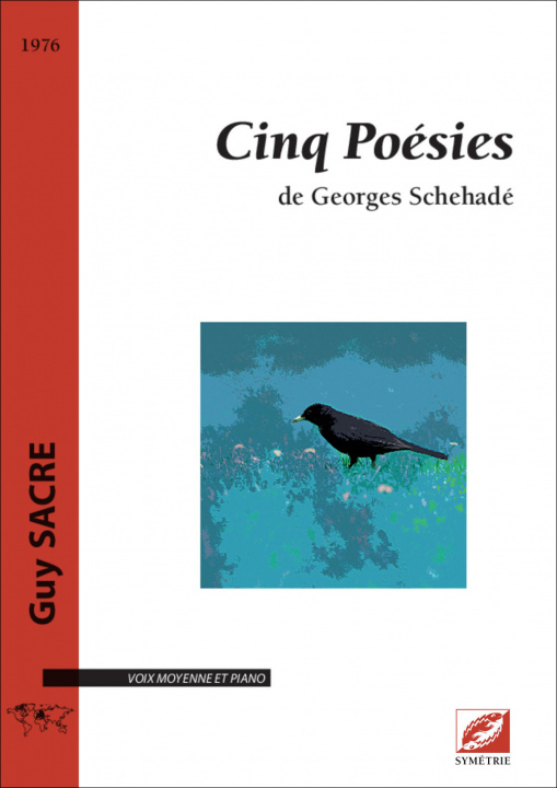 Boek Cinq Poésies de Georges Schehadé Sacre