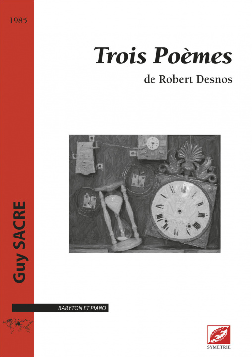 Kniha Trois Poèmes de Robert Desnos Sacre