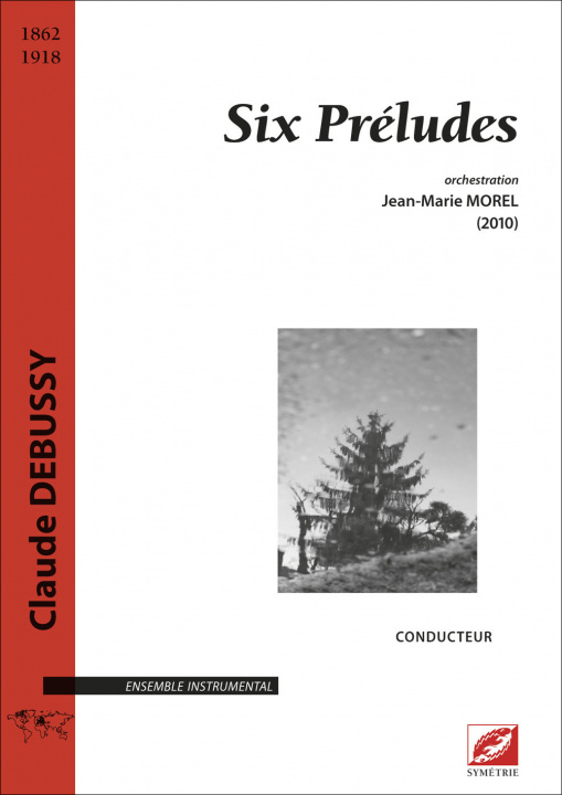 Knjiga Six Préludes (conducteur et materiel) Debussy