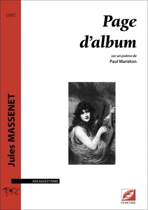 Boek Page d’album MASSENET