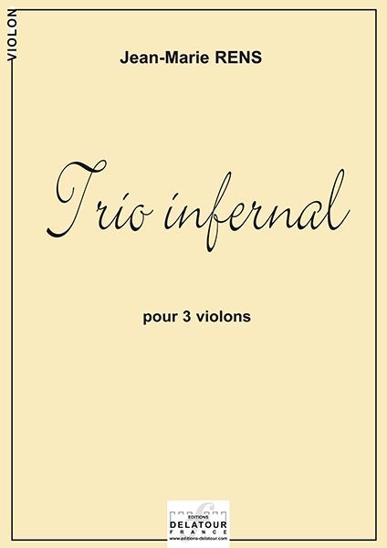 Carte TRIO INFERNAL POUR 3 VIOLONS RENS JEAN-MARIE