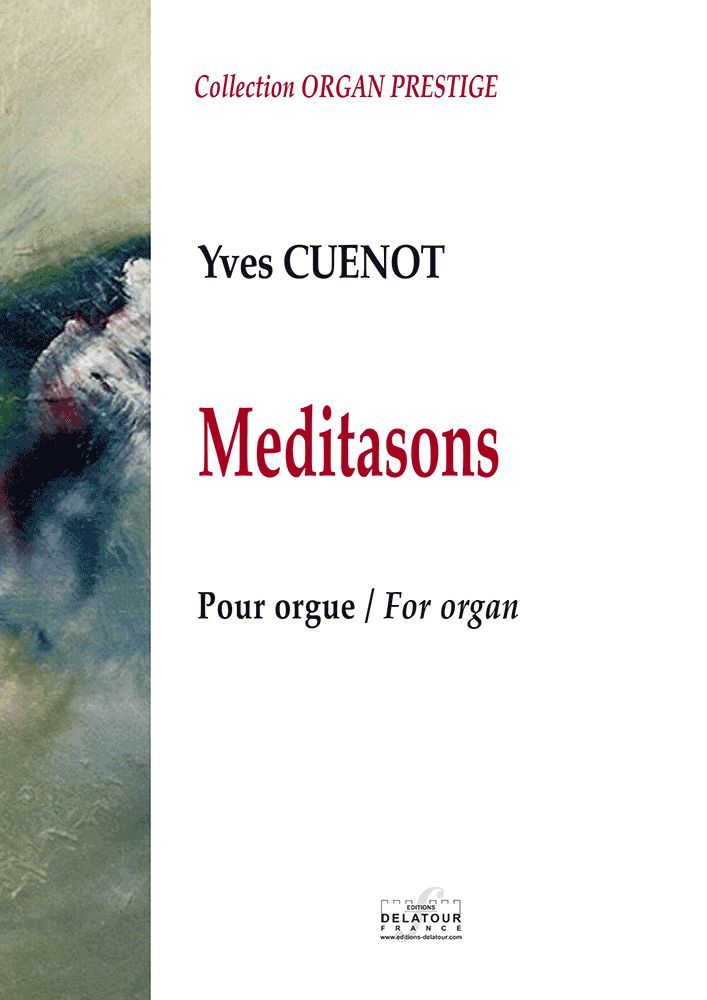 Kniha MEDITASONS POUR ORGUE CUENOT YVES