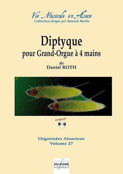 Livro DIPTYQUE POUR GRAND ORGUE A 4 MAINS ROTH DANIEL