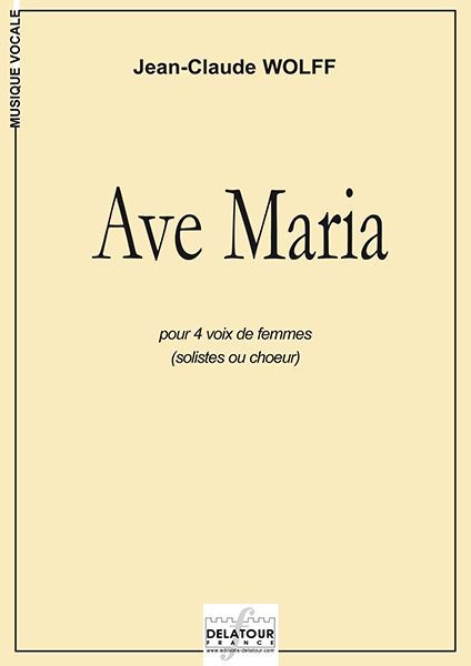 Knjiga AVE MARIA WOLFF JEAN-CLAUDE