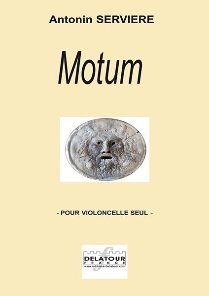 Knjiga MOTUM POUR VIOLONCELLE SERVIERE ANTONIN