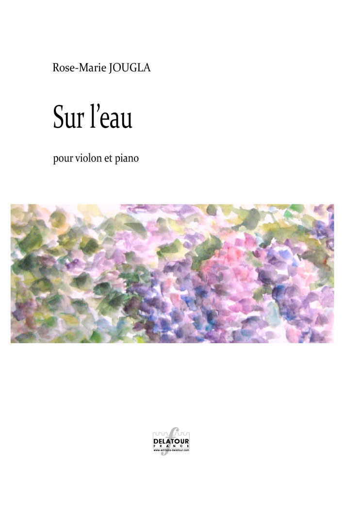Knjiga SUR L'EAU JOUGLA ROSE-MARIE