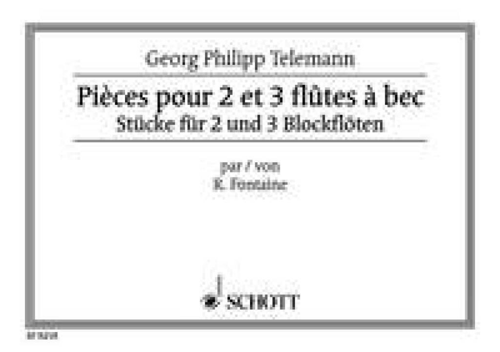 Knjiga PIECES GEORG PHILIPP TELEMA