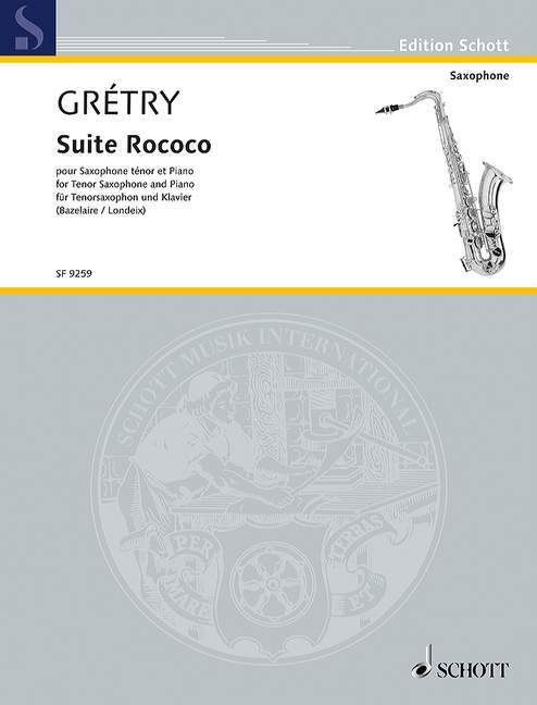 Tiskovina SUITE ROCOCO ANDRE MODESTE GRETRY