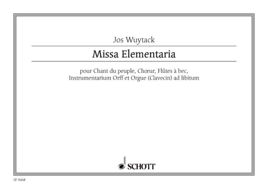 Prasa MISSA ELEMENTARIA JOS WUYTACK