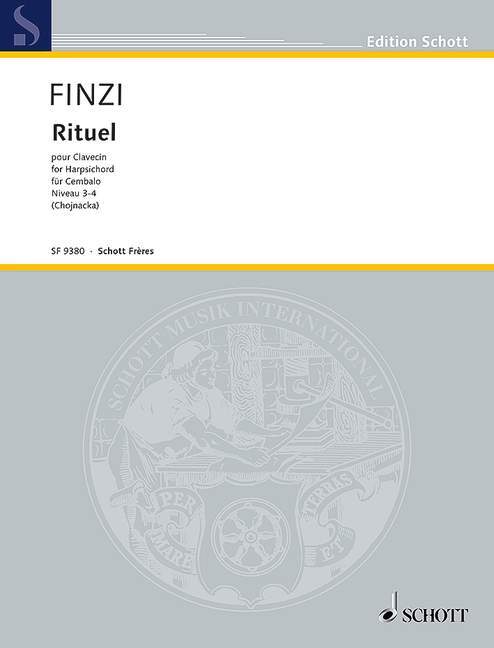 Tiskovina RITUEL CLAVECIN GRACIANE FINZI