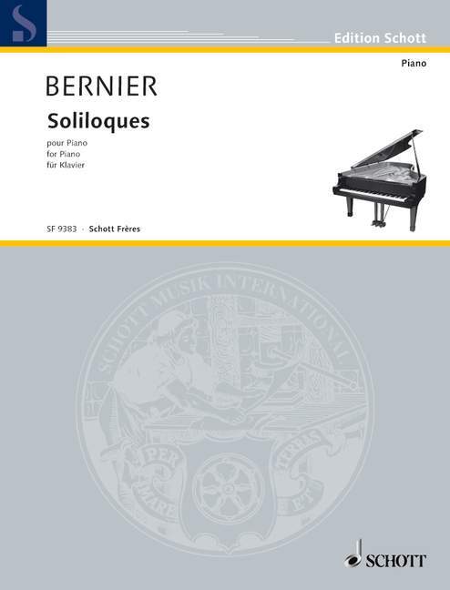 Printed items SOLILOQUES PIANO RENE BERNIER