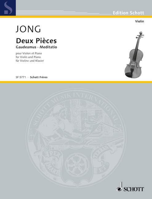 Drucksachen TWO PIECES VIOLON MARINUS DE JONG