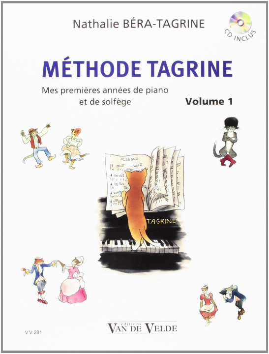 Tiskovina METHODE TAGRINE VOL.1 + CD --- PIANO BERA-TAGRINE N
