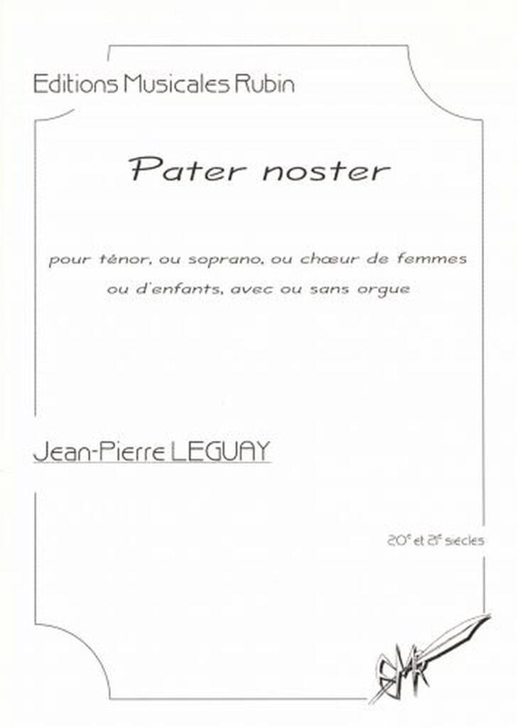 Knjiga PATER NOSTER JEAN PIERRE LEGUAY