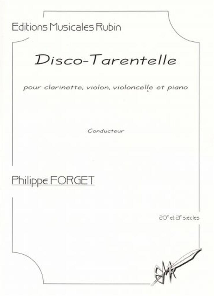 Knjiga DISCO-TARENTELLE PHILIPPE FORGET