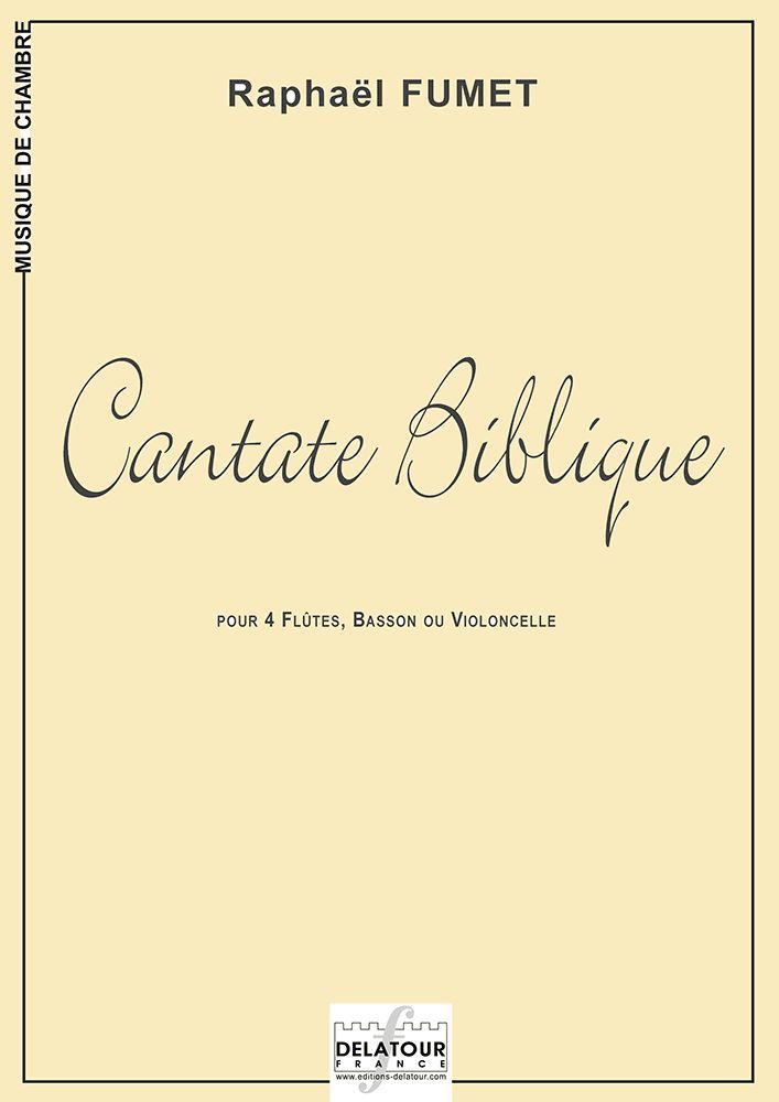 Knjiga CANTATE BIBLIQUE (ENTRE CIEL ET TERRE) FUMET RAPHA L