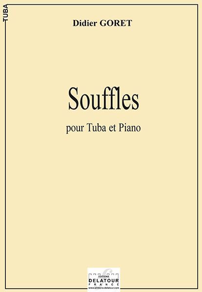 Knjiga SOUFFLES POUR TUBA ET PIANO GORET DIDIER