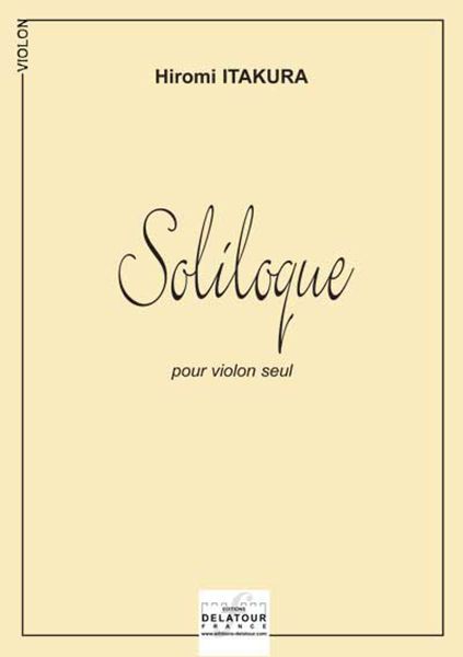 Knjiga SOLILOQUE POUR VIOLON ITAKURA HIROMI