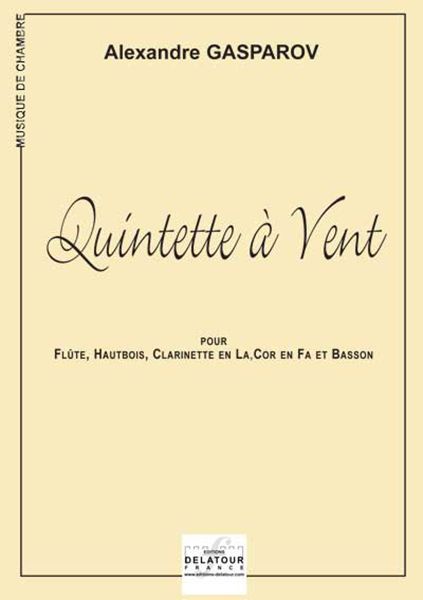 Knjiga QUINTETTE A VENT GASPAROV ALEXANDRE