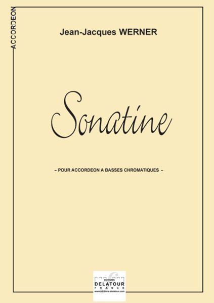 Buch SONATINE POUR ACCORDEON WERNER JEAN-JACQUES