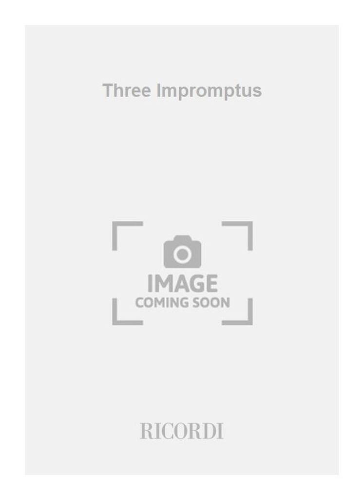 Knjiga THREE IMPROMPTUS G. WALTERS