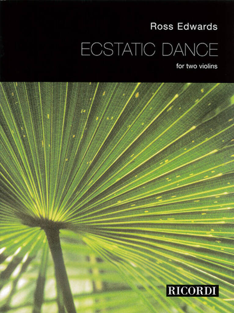 Kniha ECSTATIC DANCE VIOLONS ROSS EDWARDS