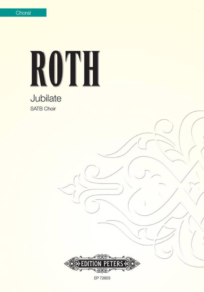 Libro JUBILATE CHANT ALEC ROTH