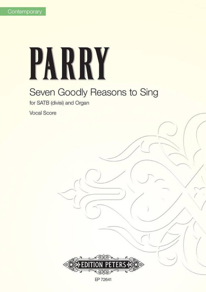 Libro SEVEN GOODLY REASONS TO SING CHANT BEN PARRY