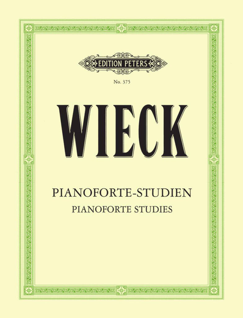 Knjiga PIANOFORTE STUDIEN & AKKORDLEHRE PIANO WIECK