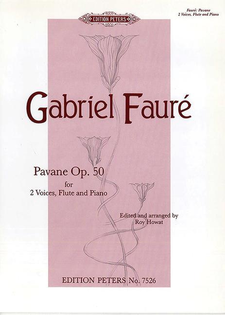Könyv PAVANE  +CD GABRIEL FAURE
