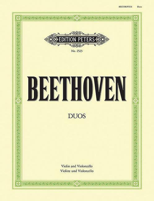 Knjiga DUOS LUDWIG VAN BEETHOVEN