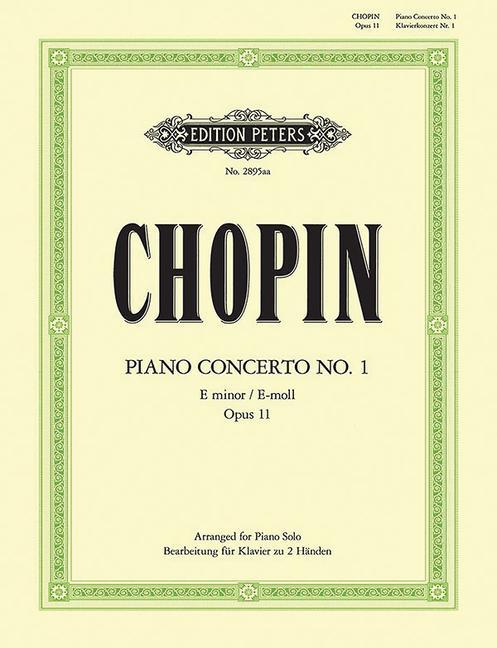Carte CONCERT 01 E OP.11 PIANO FREDERIC CHOPIN