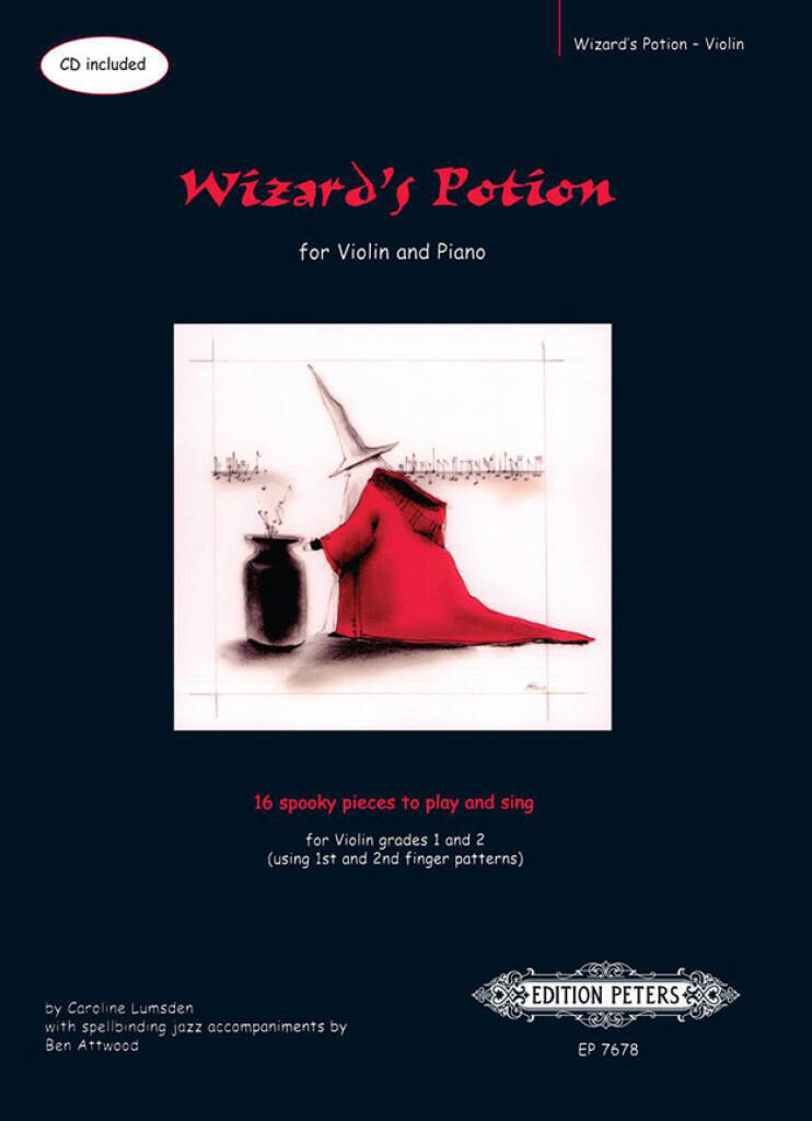 Book WIZARDS POTION ALTO +CD LUMSDEN