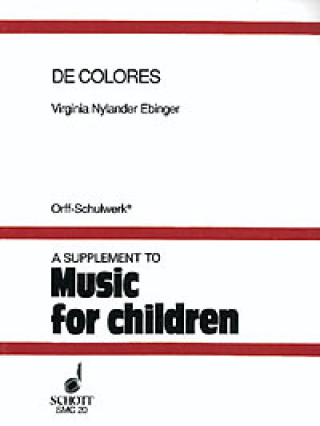 Tiskani izdelki DE COLORES VIRGINIA NYLANDER EB