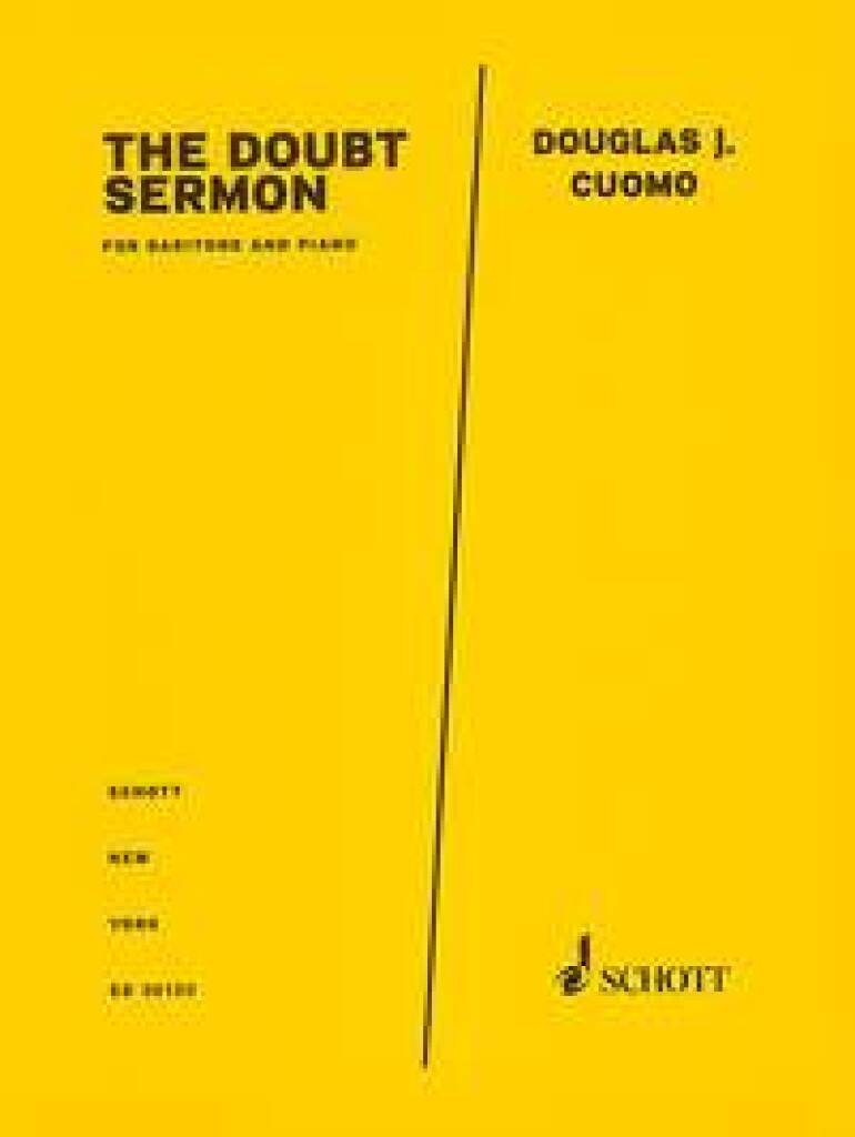 Book THE DOUBT SERMON DOUGLAS J. CUOMO
