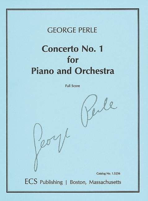 Drucksachen CONCERTO NO. 1 GEORGE PERLE