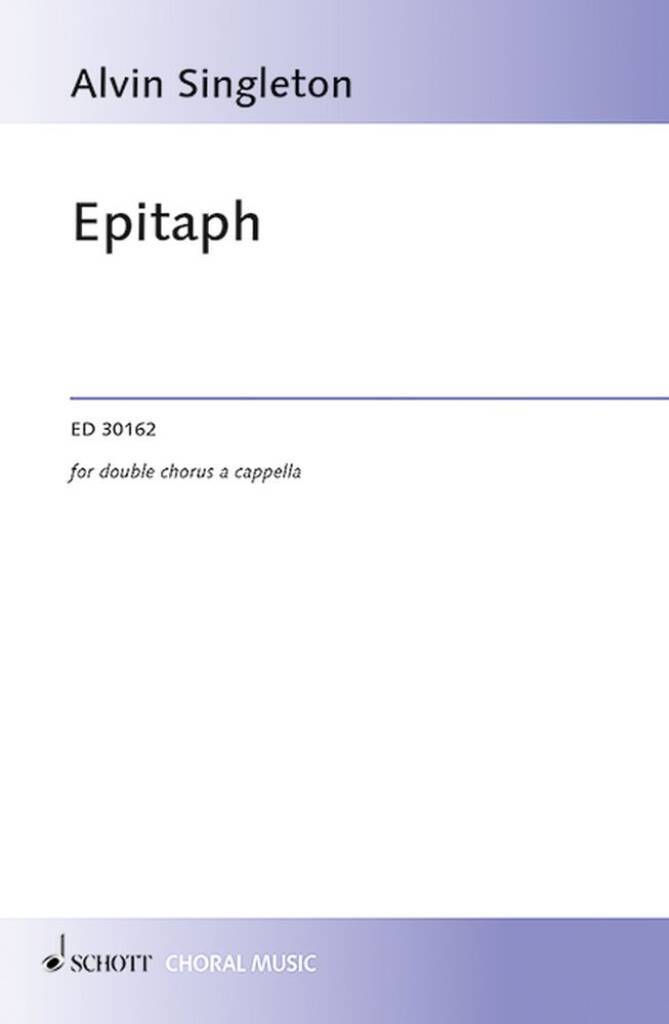 Knjiga EPITAPH ALVIN SINGLETON