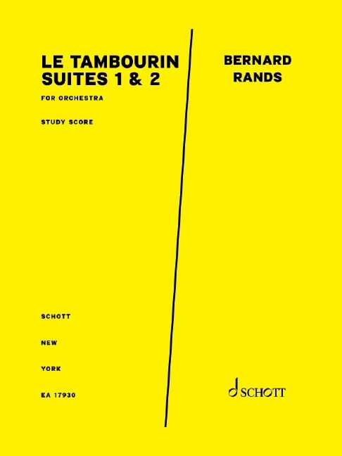 Prasa LE TAMBOURIN SUITES 1 & 2 ORCHESTRE 