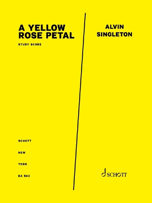 Printed items A YELLOW ROSE PETAL ORCHESTRE 