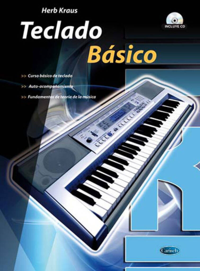 Knjiga TECLADO BASICO +CD KRAUS