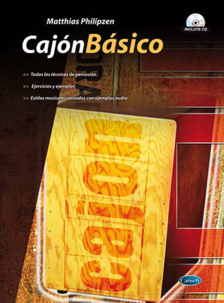 Book CAJON BASICO +CD PHILIPZEN