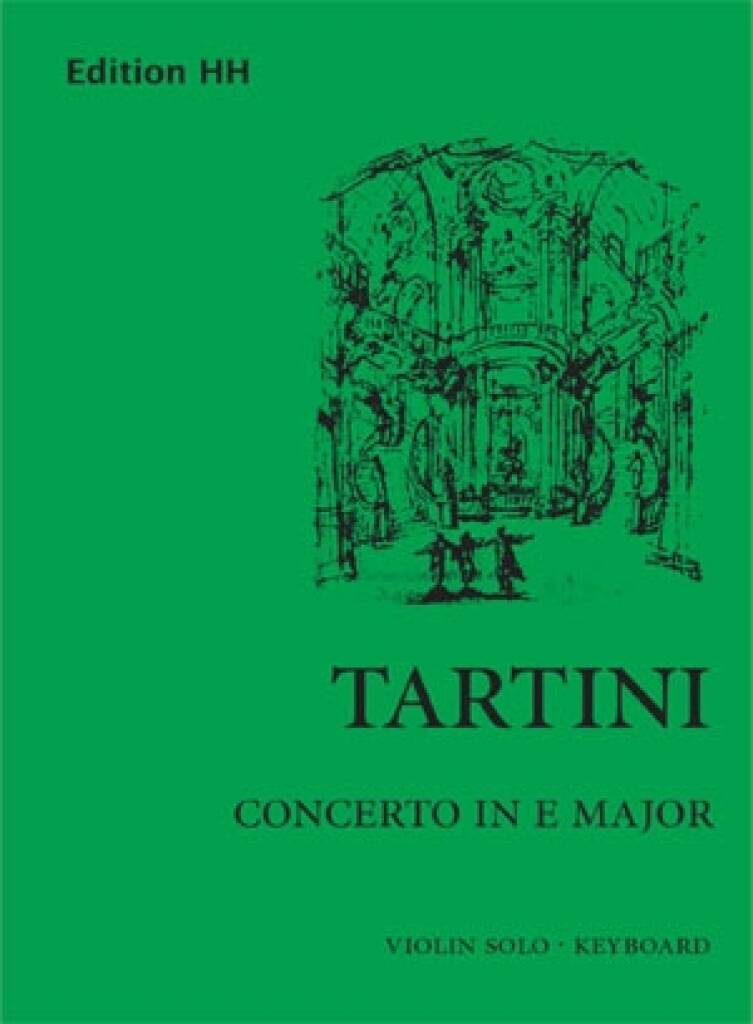 Knjiga CONCERTO IN E MAJOR D.48 GIUSEPPE TARTINI