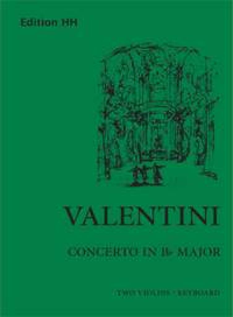 Knjiga CONCERTO IN B FLAT MAJOR GIUSEPPE VALENTINI