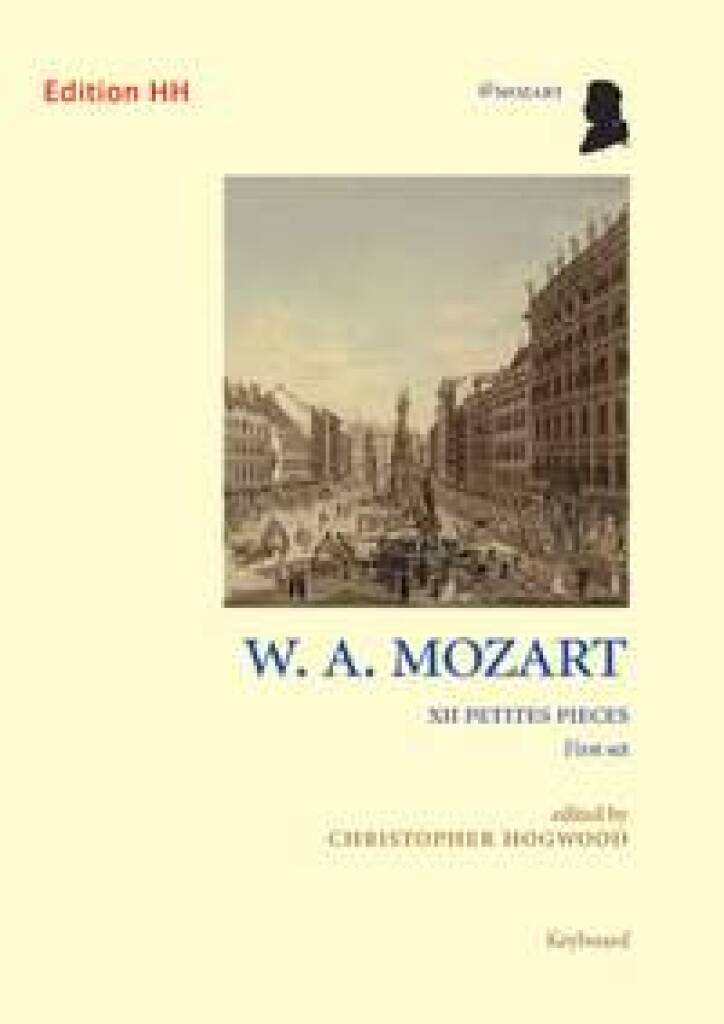 Knjiga 12 PETITES PIECES WOLFGANG AMADEUS MOZ