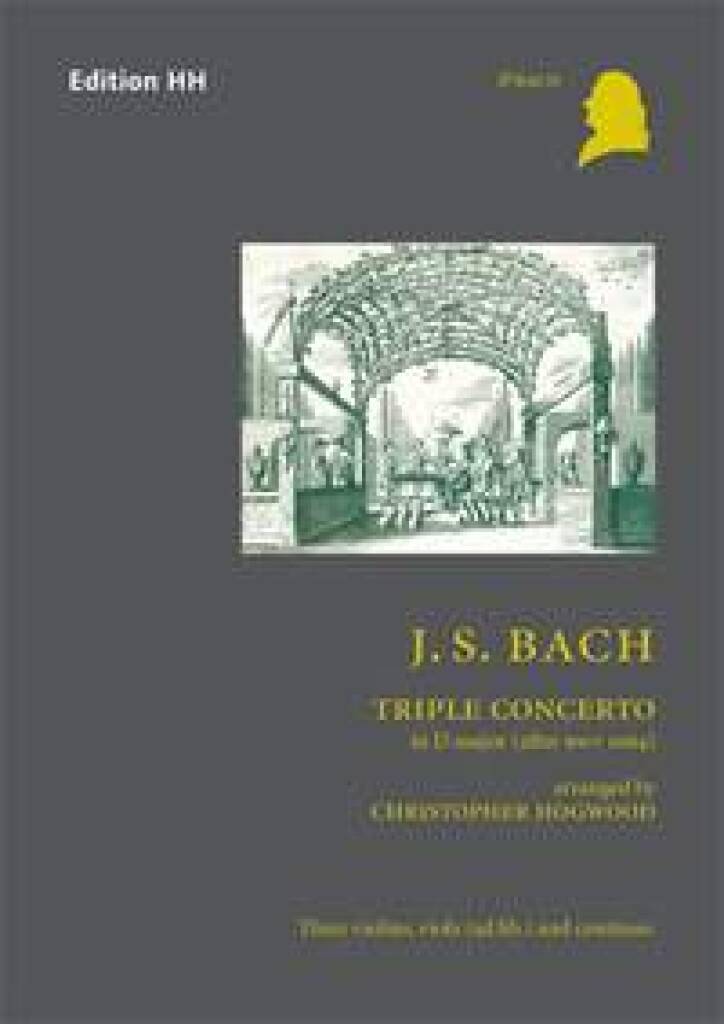 Knjiga TRIPLE CONCERTO JOHANN SEBASTIAN BAC
