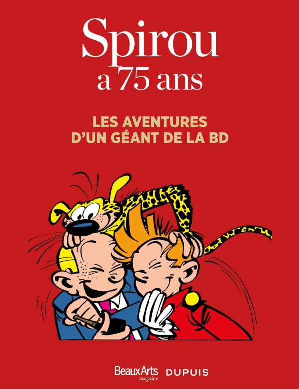 Boek SPIROU A 75 ANS - LES AVENTURES D'UN GEANT DE LA BD collegium