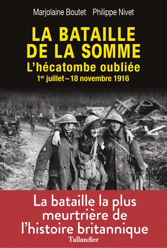 Carte La bataille de la Somme Boutet