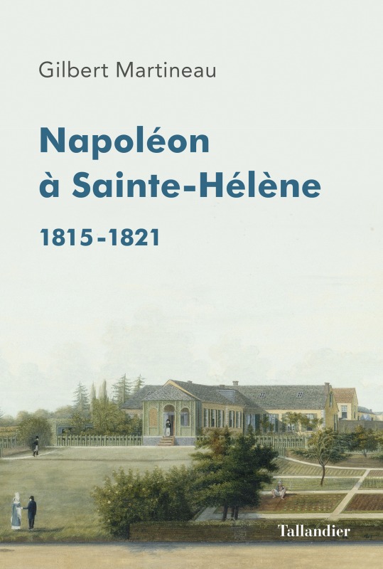 Carte Napoléon à Sainte-Hélène Martineau